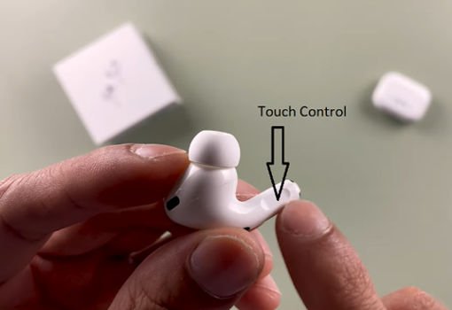 Touch Control on AirPods Pro